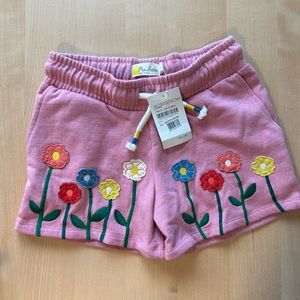 NWT Mini Boden girls shorts size 7